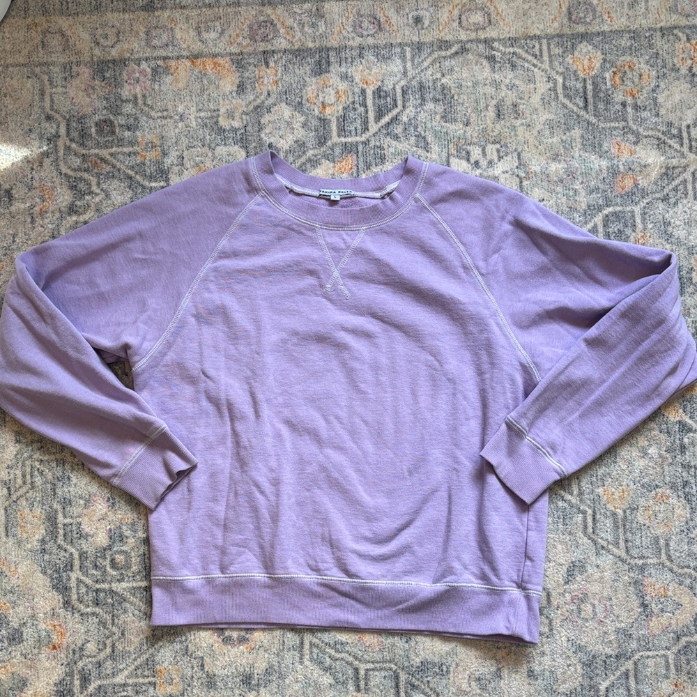 Purple Crewneck Sweatshirt